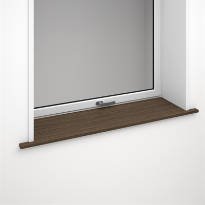 Pure Walnut laqué SHINNOKI - Appui de fenêtre en MDF plaqué